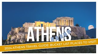 Bucket List Places To Visit In Athens Greece 4K  2024 Travel Guide Top Things to do in Athens [upl. by Ahon]