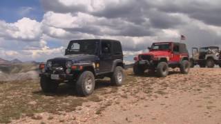 Engineer Pass and Golconda Boarding House  Hurricane Basin Colorado 4x4 Trails 2016 [upl. by Eislrahc]