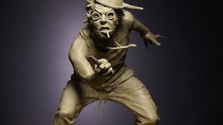 Sculpting maquette in clay FULL VIDEO [upl. by Adnir]