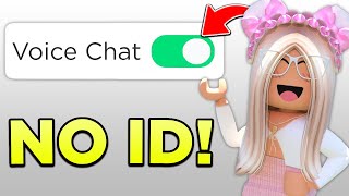 How To Get ROBLOX VOICE CHAT Without ID or VERIFICATION How to get voice chat on Roblox Under 13 [upl. by Adnima]