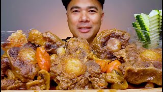 THE BEST OXTAIL STEW  BUNTOT NG TORO  RABO DEL TORO  ENGLISH SUBTITLE  MUKBANG ASMR  ALFIE EATS [upl. by Llenart]