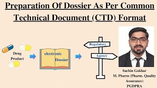 Dossier Preparation As Per CTD Format  Regulatory Affairs  NDA  ANDA  MAA [upl. by Kane]