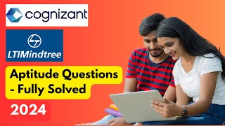 Cognizant LTI Mindtree Previous Year Aptitude Questions  2024  Fully solved [upl. by Eniaj]