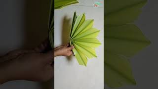 Day1920 Palm leaf తో Toranam Idea 🌿🪷 diyshortspalmleafdecoryoutubeshortsviralvideo [upl. by Marucci768]