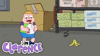 Banana Peel  Clarence  Cartoon Network [upl. by Rendrag383]