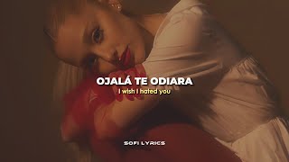 Ariana Grande  i wish i hated you español  lyrics [upl. by Ssitruc127]