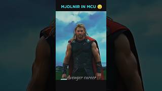 Thor hammer pick up in MCU 💯 marvel shorts [upl. by Yesor]