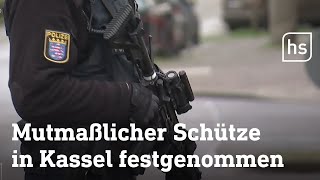 Polizei fasst Mann in Kassel  hessenschau [upl. by Eilhsa]