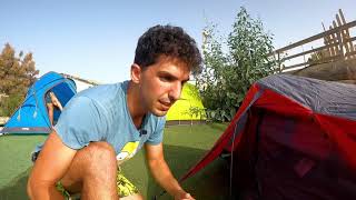 Ferrino Lightent 1  Light Weight One Man Tunnel Tent Review and Assembly [upl. by Lalat738]