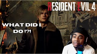 RESIDENT EVIL 4 REMAKE THIS VILLAGE HATES ME SO MUCH [upl. by Haeli]