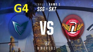 SSG vs SKT Game 4 Highlights  2016 Worlds Knockout Stage Finals [upl. by Leupold]