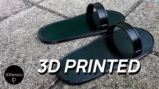 👞 SELF MADE 3D Printed Sandals  3D Printed Footwear  Shoe STL  Footwear Design [upl. by Grishilde349]