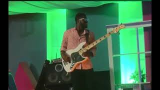 watchCRAZIEST Bass Solo Elvis Yarwood [upl. by Nahgeam329]