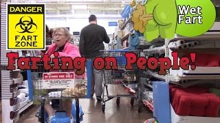 Sharter WET Fart Prank Flatulence Friday EP 10 Fart Sounds funny video Guy gets mad [upl. by Anad]