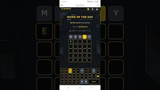 Binance Crypto WODL Answer Today  Word Of The Day  Stablecoins Theme [upl. by Anasor421]