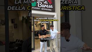 La MIGLIORE PIZZERIA della Città PIÙ TURISTICA della Puglia è buona😳 video completo su igtiktok [upl. by Alysia413]