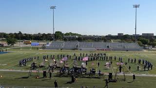 Olathe South Regiment at Olathe Marching Invitational on 10052024 [upl. by Ubald]