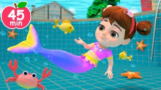 Little Mermaid Song  Newborn Baby Songs amp Nursery Rhymes [upl. by Viehmann]