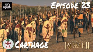 Carthage Total War Rome II Ep 23 Weve Been Ambushed [upl. by Nedyah239]