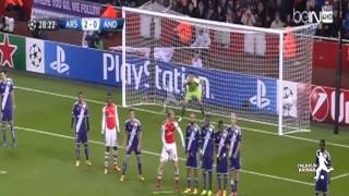 Arsenal vs Anderlecht 33 All Goals amp FULL Highlights HD 2014 UCL [upl. by Ainot663]