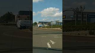 Four Circles at Town Centre East Roundabout Cumbernauld North Lanarkshire Scotland UK [upl. by Jelle]