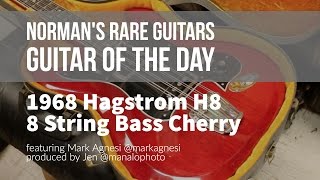 1968 Hagstrom H8 8 String Bass  Guitar of the Day [upl. by Sami]