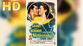 Notorious HD  1945  FULL MOVIE 🍿 Film Noir Alfred Hitchcock [upl. by Carson890]