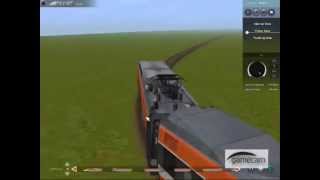 Trainz TGV train crash [upl. by Lyudmila]