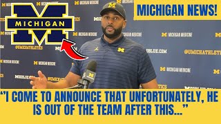 URGENT MICHIGAN SUFFER HARD BLOW NOW LOOK WHAT HAPPENED MICHIGAN WOLVERINES NEWS [upl. by Hild]