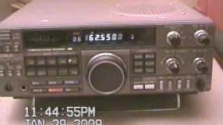 Kenwood R5000 HF VHF Ham Radio Shortwave Communications Receiver [upl. by Balthasar]