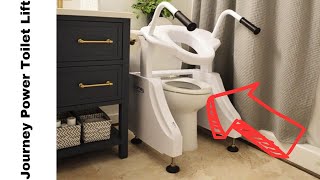 Journey Power Toilet Lift Demonstration [upl. by Atibat]