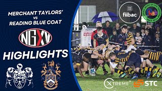 HIGHLIGHTS MERCHANT TAYLORS V READING BLUE COAT  SCHOOLS RUGBY [upl. by Schober]