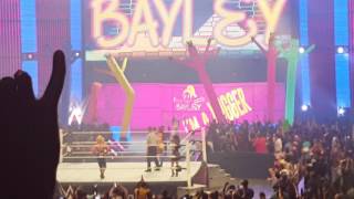 Bayley Debuts at Battleground  WWE Battleground 2016  Bayley Debut  07242016 [upl. by Aaronson497]