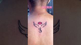 S Name Tattoo With Wingstattooideas tattoolovers [upl. by Iyre982]