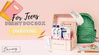 For Teens 2022 Dermy Doc Box Unboxing [upl. by Chery364]