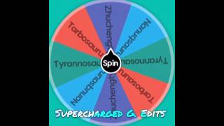 Elemenation Wheel part 3  Zhuchengtyrannus Magnus vs Mapusaurus edit dinosaur [upl. by Clarice]