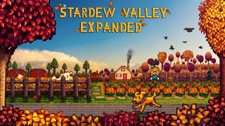 Lets Play Modded Stardew Valley 30 No Commentary Winter Wonder Land [upl. by Tolmann]