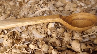 how to make wooden spoonwood carving beautiful art [upl. by Grearson]