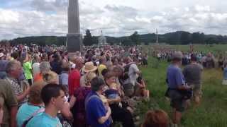 Taps at Picketts Charge Commemorative Walk [upl. by Ramraj]