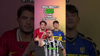 5 GIOCATORI 10 PAROLE 😱📈 gioco calcio challenge giocatori [upl. by Eirolam458]