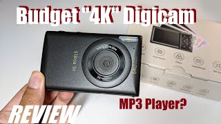 Exploring a Budget quot4K Digital Cameraquot MP3 PlayerSheawasy C1 64MP Vlogging Camera Review [upl. by Onavlis593]