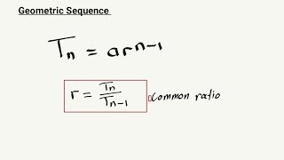 Geometric Sequence  Grade 12  Sequence and Series [upl. by Blandina]