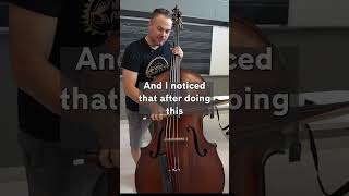 how to warm up your bass bow and rosin doublebass [upl. by Alimrahs]