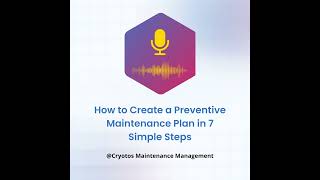 How to Create Preventive Maintenance Plan in 7 Simple Steps [upl. by Ariahaj855]