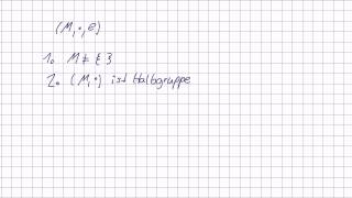 Mathematik für Informatik Studenten 39  Algebraische Grundstrukturen  Monoid [upl. by Tootsie]