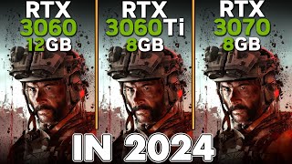 RTX 3060 12G vs RTX 3060 Ti vs RTX 3070  Tested in 15 games [upl. by Candie764]