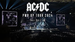 ACDC  Live in Gelsenkirchen Full Set 2024  4K [upl. by Eydnarb]