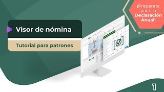 Tutorial Visor de nómina para patrones [upl. by Nadler]