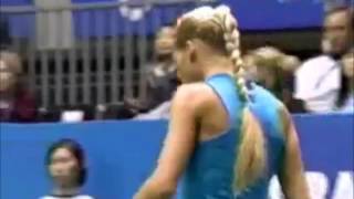 Anna Kournikova vs Anne Kremer 2002 Tokyo Highlights [upl. by Eleanora529]