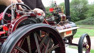 2 inch scale Burrell traction engine [upl. by Innes]